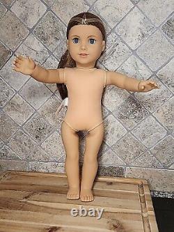 American Girl 18 Nicki Hoffman Nude Doll Historical Twin To Isabel