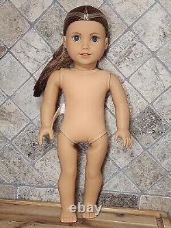 American Girl 18 Nicki Hoffman Nude Doll Historical Twin To Isabel