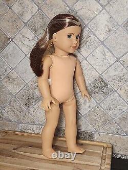 American Girl 18 Nicki Hoffman Nude Doll Historical Twin To Isabel