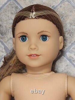 American Girl 18 Nicki Hoffman Nude Doll Historical Twin To Isabel