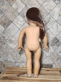 American Girl 18 Nicki Hoffman Nude Doll Historical Twin To Isabel