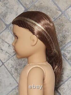 American Girl 18 Nicki Hoffman Nude Doll Historical Twin To Isabel