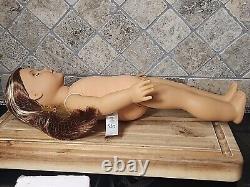 American Girl 18 Nicki Hoffman Nude Doll Historical Twin To Isabel
