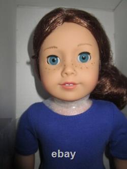 American Girl 18 Saige 2013 Girl Of The Year Retired + Access. & 2 Outfit New