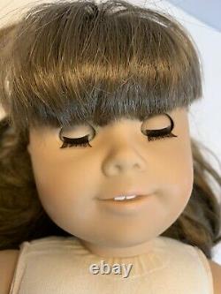 American Girl 18 Samantha 1986 Pleasant Company Retired Doll With Meet Outfit