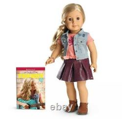 American Girl 18 Tenney Grant Doll, NEW IN BOX! Blonde Hair & book(Spanish)