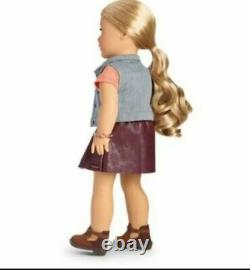 American Girl 18 Tenney Grant Doll, NEW IN BOX! Blonde Hair & book(Spanish)