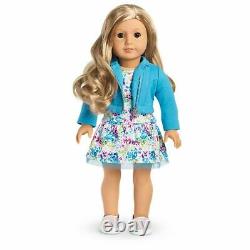 American Girl 18 Truly Me #24 Doll Lt-Med Skin Wavy Blonde Hair Brown Eyes New