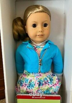 American Girl 18 Truly Me #24 Doll Lt-Med Skin Wavy Blonde Hair Brown Eyes New