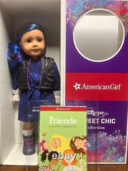 American Girl 18 Truly Me #92 Doll Street Chic Highlighted Hair, Brown Eyes NIB