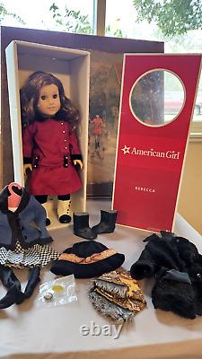 American Girl 18 doll REBECCA RUBIN classic edition w book EUC in box RETIRED