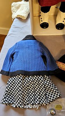 American Girl 18 doll REBECCA RUBIN classic edition w book EUC in box RETIRED