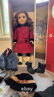 American Girl 18 doll REBECCA RUBIN classic edition w book EUC in box RETIRED