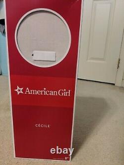 American Girl 18 inch African American Cecile Doll NRFB