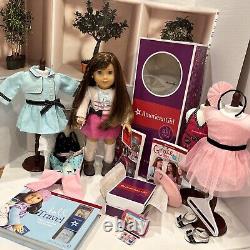 American Girl 2015 GRACE DOLL NIB GOTY, ACC+2 BOOKS+3 OUTFITS+AG APRON LOOK HTF