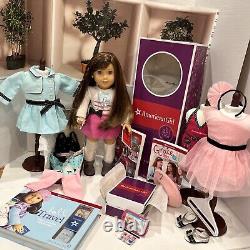 American Girl 2015 GRACE DOLL NIB GOTY, ACC+2 BOOKS+3 OUTFITS+AG APRON LOOK HTF