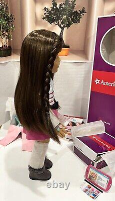 American Girl 2015 GRACE DOLL NIB GOTY, ACC+2 BOOKS+3 OUTFITS+AG APRON LOOK HTF