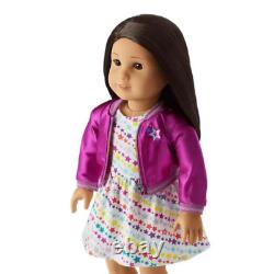American Girl 2020 Truly Me 64 18Doll & Book NEW NIB BRN Eyes Black Hair