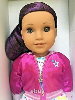 American Girl 2020 Truly Me 86 Doll 18 & Book BRN Eyes DRK PURPLE Hair MED SKN