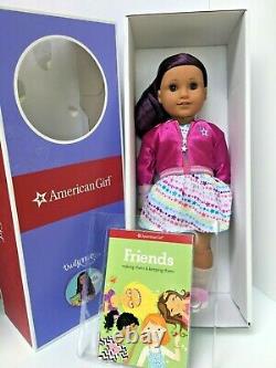 American Girl 2020 Truly Me 86 Doll 18 & Book BRN Eyes DRK PURPLE Hair MED SKN