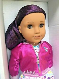 American Girl 2020 Truly Me 86 Doll 18 & Book BRN Eyes DRK PURPLE Hair MED SKN