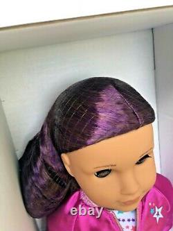 American Girl 2020 Truly Me 86 Doll 18 & Book BRN Eyes DRK PURPLE Hair MED SKN