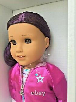 American Girl 2020 Truly Me 86 Doll 18 & Book BRN Eyes DRK PURPLE Hair MED SKN