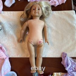 American Girl 45+ Piece Lot Of Dolls, Horse, & Clothes, Retired Pieces + Bonus