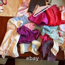 American Girl 45+ Piece Lot Of Dolls, Horse, & Clothes, Retired Pieces + Bonus