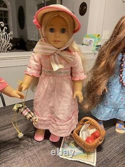 American Girl 6 Doll LOT Kanani/Chrissa/Jess/McKenna/Saige/Caroline + Extras