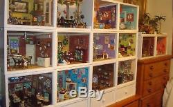 American Girl AG Mini Illuma Rooms Complete Entire Collection + Bonus Rooms RARE
