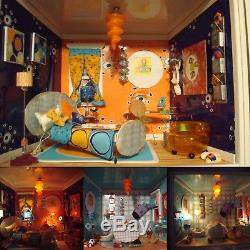 American Girl AG Mini Illuma Rooms Complete Entire Collection + Bonus Rooms RARE