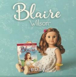 American Girl BLAIRE WILSON DOLL and BOOK red hair never removed from box