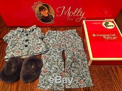 American Girl BeForever MOLLY 18 Doll+Accessories +Pajamas 2018 COSTCO GIFT SET