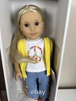 American Girl Be Forever Doll Julie Albright Original Meet Outfit, Book & Box