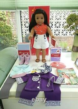 American Girl Beforever Doll (18) Nanea Boxed + Accessories VGC