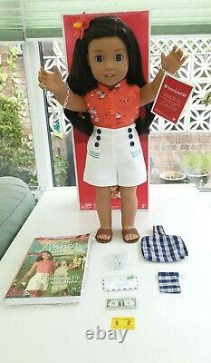 American Girl Beforever Doll (18) Nanea Boxed + Accessories VGC