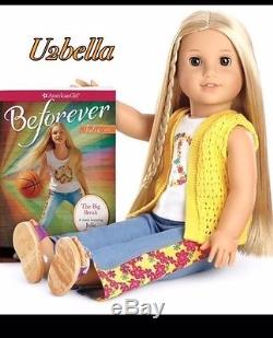 American Girl Beforever Julie Doll & Paperback Book NEW