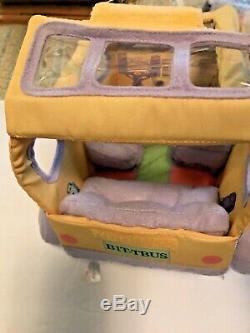 American Girl Bitty Baby Bunch Bus With Cat, Dog, Bear, Bunny And Accessories