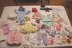 American Girl Bitty Baby Lot Of Doll, Clothes & Accessories