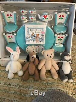 American Girl Bitty Baby Tea Set With Bitty Baby Bunch