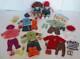 American Girl Bitty Baby Twins Girl Boy Brown hair Eyes + 6 Outfits Books