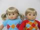 American Girl Bitty Baby Twins dolls Blonde Hair Blue eyes Boy & Girl Retired