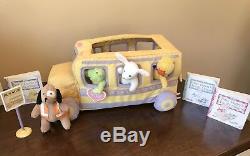 American Girl Bitty Bear & Friends Bus And Playhouse Complete Set 36 Pieces