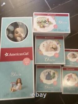 American Girl Blaire Doll Lot New In Box