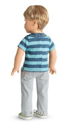 American Girl Boy Doll 74 Blonde Hair Blue Eyes Free Shipping