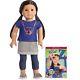 American Girl CC Z YANG 18 INCH DOLL & BOOK Brown Hair Brown Eyes Clothes NEW