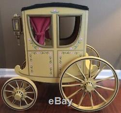 American Girl COLONIAL HORSE CARRIAGE with Roof HTF Felicity Elizabeth RETIRED