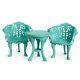 American Girl COURTYARD FURNITURE retired table chairs W1029 Marie Grace Cecile