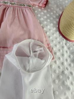 American Girl Caroline Abbot Beforever Doll withMeet Dress, Bloomers Bonnet Hat. 1